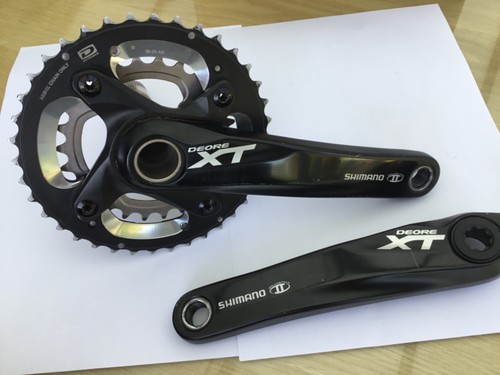 Shimano chainset double - chainset,