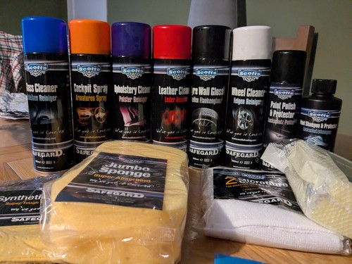 Car cleaning kit - cleaning,