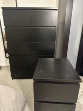 IKEA Malm Chest of Drawers &