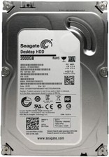 Seagate 2TB HDD Internal Hard Drive 7200RPM SATA III 3.5" ST2000DM001