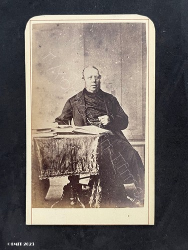 Cdv portly distinguished man - portly,
