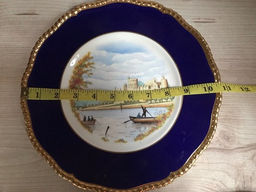 Antique coalport china - coalport, plate