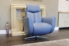 Parker Knoll MIAMI ‘Genesis Ocean - N012 TRIPLE Power Accent Twister Chair