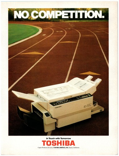 1984 print toshiba no - ad,,