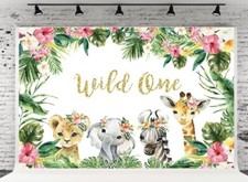 Wild One Backdrop Safari