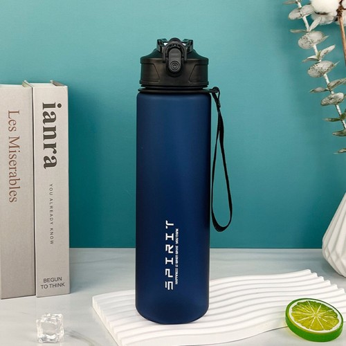 Water bottle with - with, straw