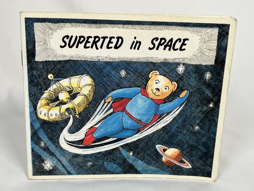 Superted space book rare - in,