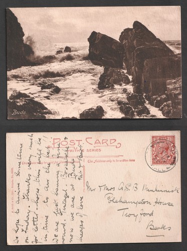 Bude cornwall frith postcard - bude,