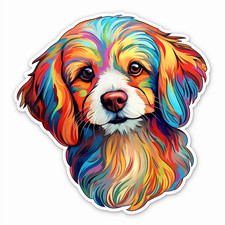 Havanese Car Sticker Dog