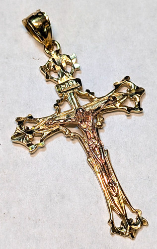 Solid 14k yellow gold - solid,