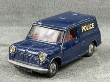 Vintage Corgi 448 Austin Mini Police Van - Good  Model 1960s Made In Gt Britain