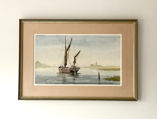 Original signed watercolour - original,