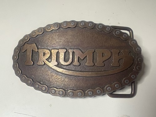 Triumph motorcycles brass - -,