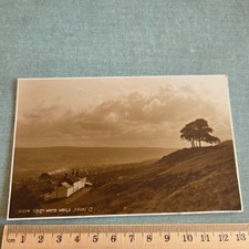 Vintage Postcard White Wells