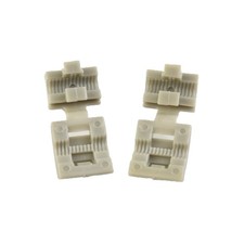 2pcs Tailgate & Door Lock Rod Latch Clips For Ford F150 97-04 F250 97-99 5/32