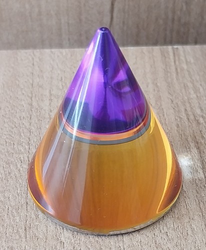 Czech crystal pyramid - czech,