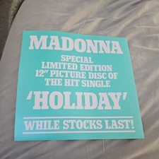 Madonna -Holiday 12 " original