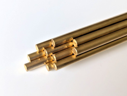 6mm brass bar rod - rod, metal