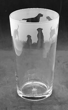LABRADOR Frieze Boxed 57cl Conical 1 Pint Glass