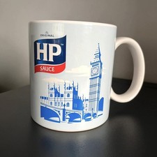 Official HP Sauce 2012 Extra Large Coffee Mug Tea Cup Collectable Big Ben