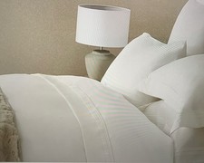 The White Company Cavendish Duvet Cover 800 TC White. Queen (large Double)