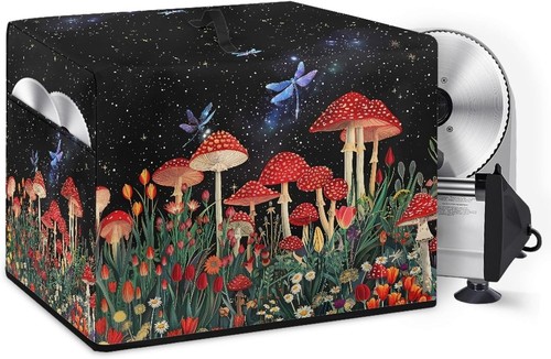 Dragonfly mushroom pattern - dragonfly,