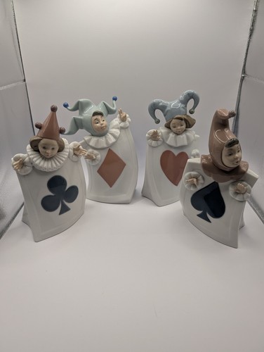 Nao lladro playing card - -, /