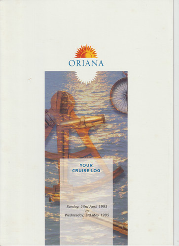 Oriana cruise log - &,