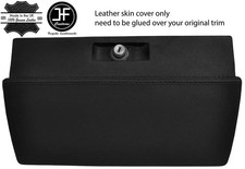 BLACK STITCHING GLOVE BOX REAL