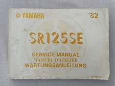 Yamaha SR125SE Service/Owners