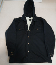 DAKOTA Mens Coat Black Hooded