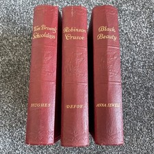Daily Sketch Books Bundle x 3 World Classics Vintage Hardback 1930s 