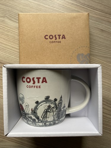 Costa ceramic coffee mug - costa,