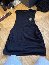 Gym King Black Vest Men’s XL