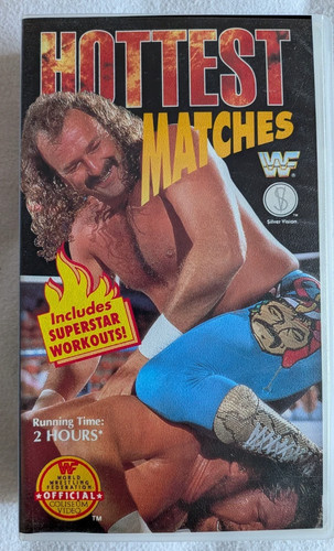 Wwf hottest matches vhs video - matches,