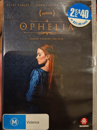 Ophelia dvd daisy ridley naomi - ophelia,