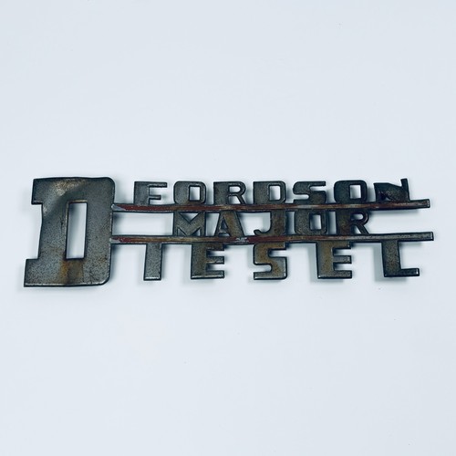 Fordson major bonnet badge - major,