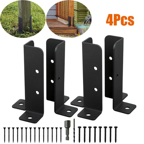 4pcs deck post anchor base - 4pcs,