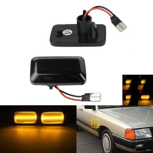 Black lens dynamic led side - led,