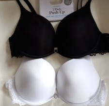 PRIMARK SECRET POSSESSIONS PUSH UP BOOST BRA  Cheeky Little Lift! 2 PACK