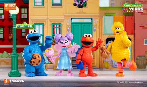 Blokees precool sesame street - sesame,