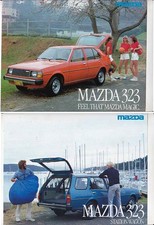 Two 1979 MAZDA 323 SEDAN &