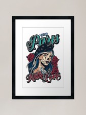 Tattoo women Framed Art Print