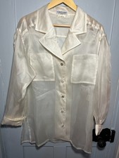 Jaeger Womens Silk Chiffon