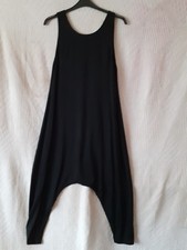 Ladies Black Harem Sleeveless