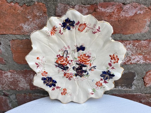 Antique masons hand painted - hand,