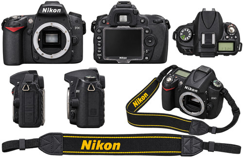 Nikon d90 dslr camera - camera, body