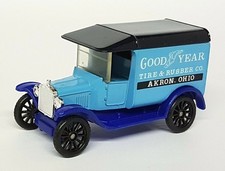 Matchbox 1/52 - 44 1921 Model T Ford Goodyear Ohio Blue Van China