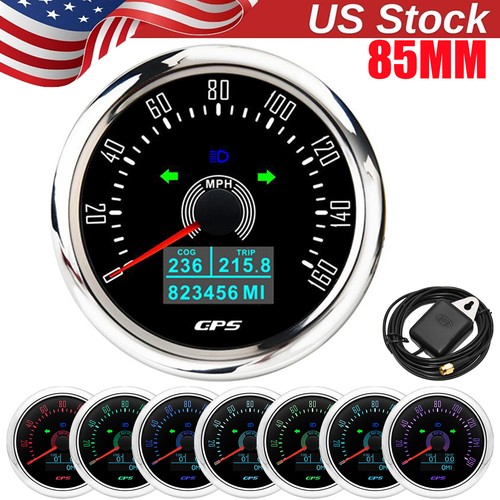 85mm boat gps speedometer - 85mm,