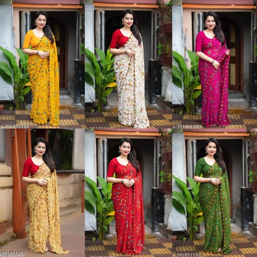 Women georgette printed - georgette,